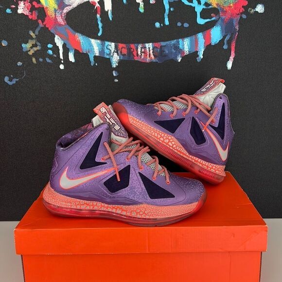 Lebron 10 GS ‘extraterrestrial’ Nike Sneakers - Picture 1 of 10